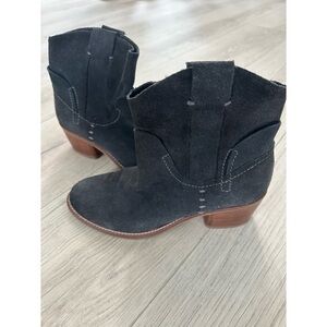 Dolce Vita Suede Western Style Short Boots